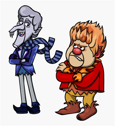 Heat Miser And Snow Miser Cartoon , Free Transparent Clipart - ClipartKey