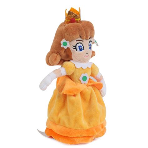 Super Mario Bros Princess Daisy Plush Doll Stuffed Animal Toy 7 inch ...