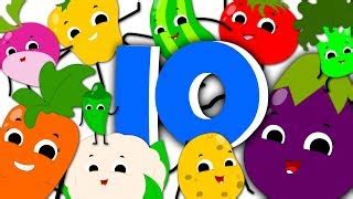 Ten In The Bed Vegetables | Vegetables Song For Kids | Learn Vegetables | Nursery Rhymes ...