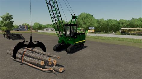 John Deere Grapple Yarder V1.0 FS22 Mod | Farming Simulator 22 Mod