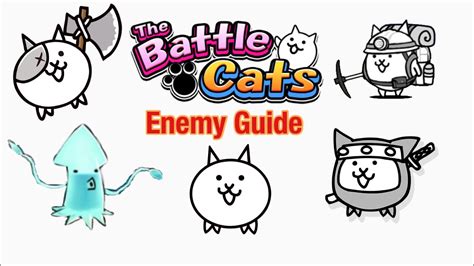 My Battle Cats Enemy Guide 8.4 - YouTube