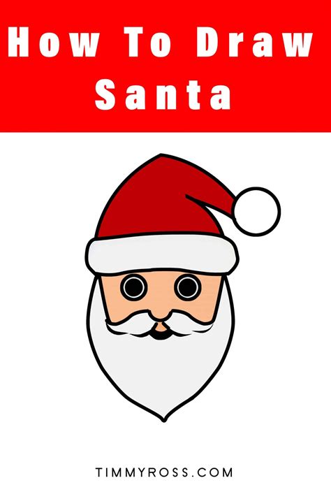 How To Draw Santa | Timmy Ross