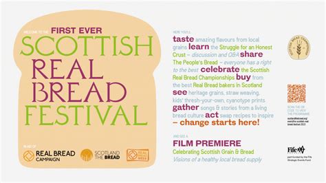 Scotland’s first Real Bread Festival comes to Fife | Artisan Food Law