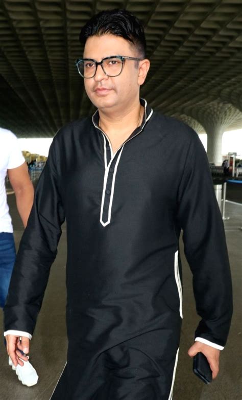 : Mumbai:Managing Director of T-Series Bhushan Kumar Spotted At Airport Departure in Mumbai