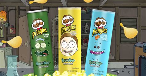 Rick and Morty Pringles return – Rest of the Net