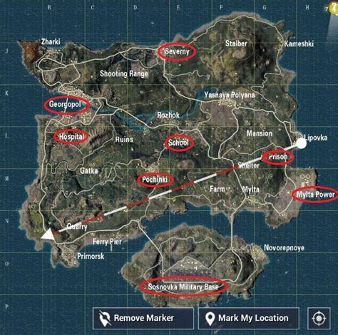 PUBG Mobile: Helicopter spawn locations in Payload Mode