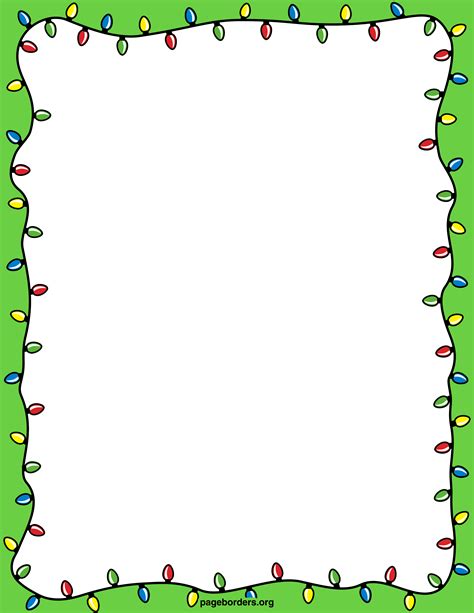 Christmas lights Holiday Clip art - Christmas Border Transparent PNG ...