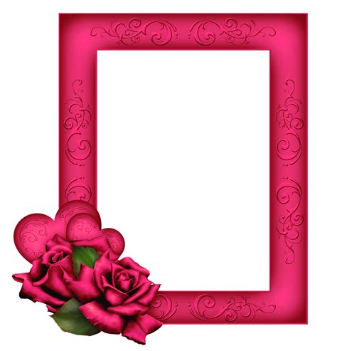 Pink Frame PNG Image Background