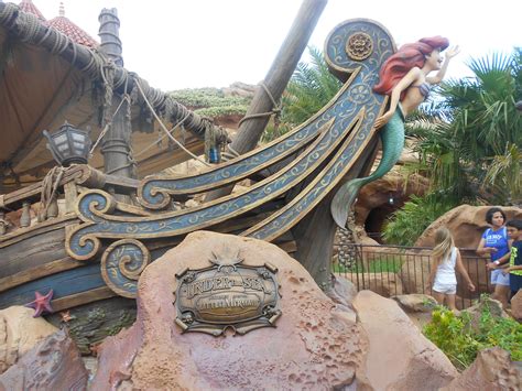 little mermaid ride at Magic Kingdom | Disney experience, Magic kingdom, Disney world