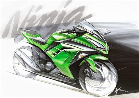 Kawasaki Ninja Sketch - 1180x834 Wallpaper - teahub.io