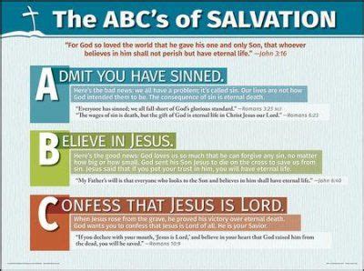 Image result for abc of salvation | Abc of salvation, Abc, Christian posters