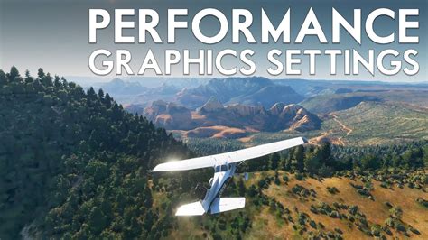 Microsoft Flight Simulator 2020 - Performance & Graphics Settings - YouTube