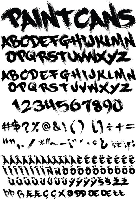 Graffiti Fonts