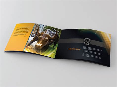 Financial Investment Firm Multi-Page Brochure - Brochure Builders - Brochure Design Agency