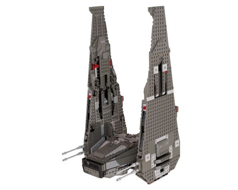 Lego Star Wars Kylo Ren's Command Shuttle 3D Model $5 - .3ds .blend ...