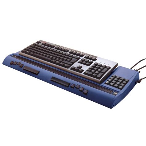 Braille keyboard with numeric keypad - Star 80 - Help Tech - flexible / USB