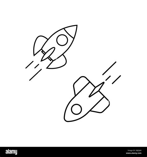 Rocket Launch Startup Business Innovation Success Ideas Concept Stock Vector Image & Art - Alamy