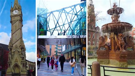 [4K] Leicester City Centre Walk - YouTube