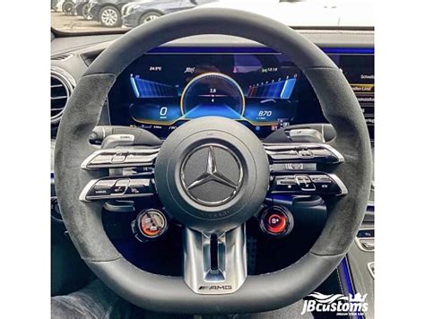 JBCustoms - Mercedes-AMG steering wheel with selector knobs (2021+)