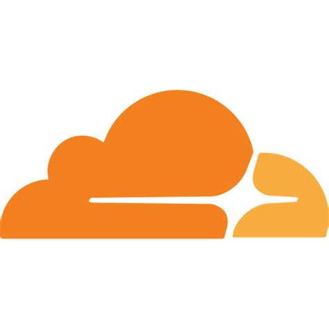 cloudflare icon - free logo transparent SVG - download PNG web apps