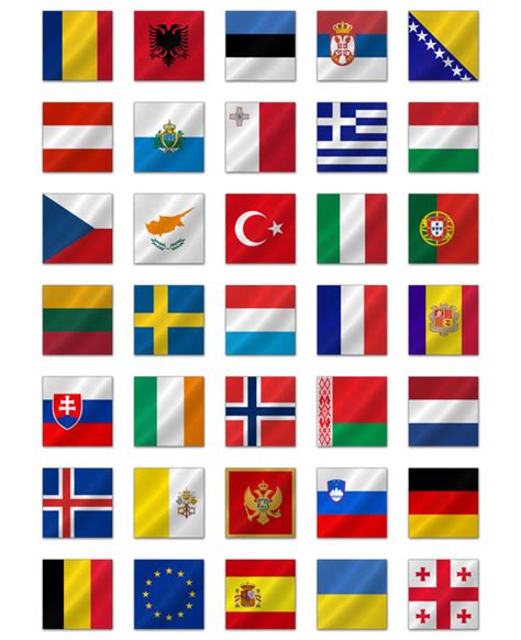 European Flags Icon