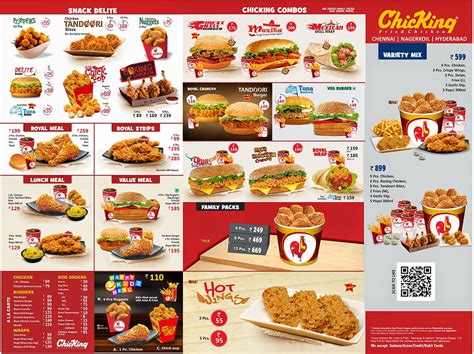 Menu Card Online: Chick King Chicken Chennai