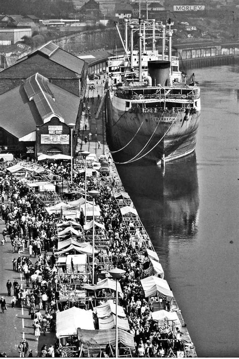 Newcastle's bustling Quayside Sunday market in 1978 - how does the ...