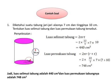 Bentuk Selimut Pada Bangun Tabung Adalah | pemakaian masker spirulina