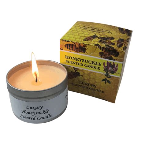 Honeysuckle Scented Candle - Busy Bee Products Ltd