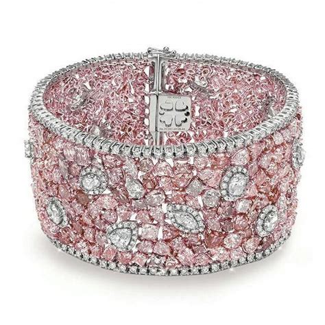 Fine diamond bracelets #diamondbracelets | Pink diamond bracelets, Pink diamond, Amazing jewelry