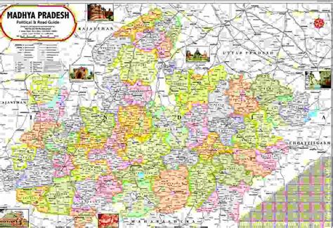 Madhya Pradesh Map HD PDF Download