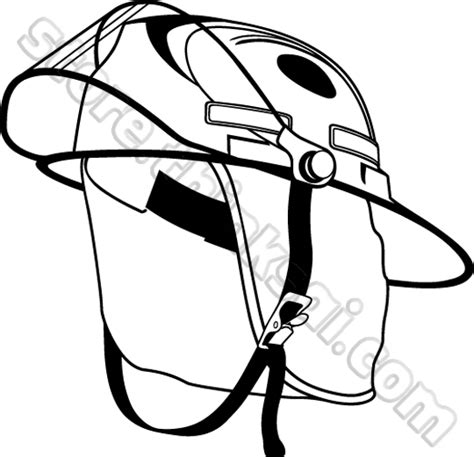 Fire Helmet Silhouette at GetDrawings | Free download