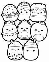 Food Coloring sketch template