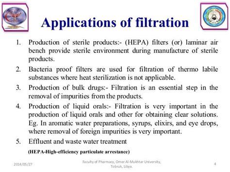 Filtration