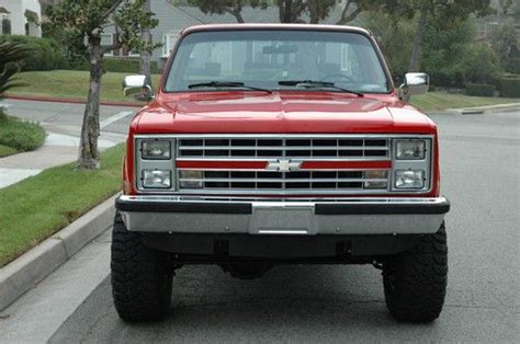 Buy used 1987 Chevy Silverado 2500 3/4 ton 4x4 in Glendale, California ...