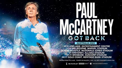 Paul McCartney announces 2023 Australian tour dates - The Music Universe