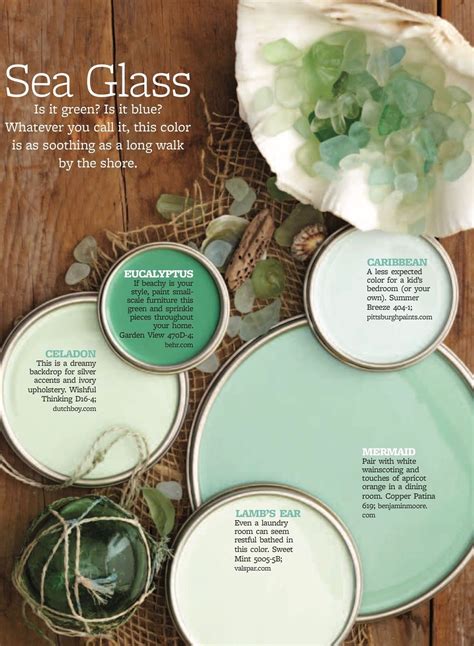 Sea Glass Is it blue? Is it green? It’s calming and restful. | Paint colors for home, Sea glass ...