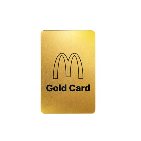 mcdonald's gold card canada - Margert Beckman