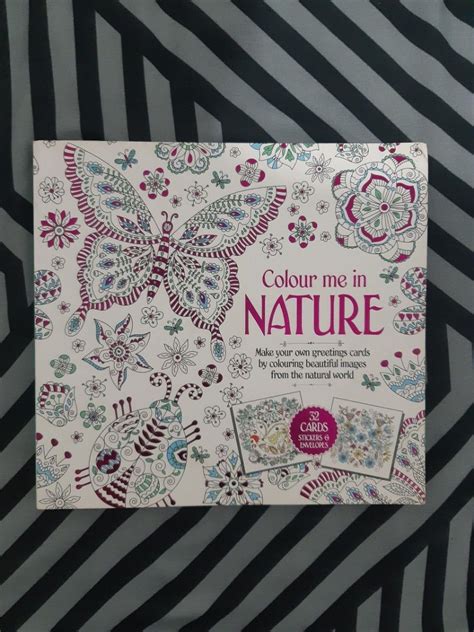 Nature Coloring Book, Books & Stationery, Books on Carousell