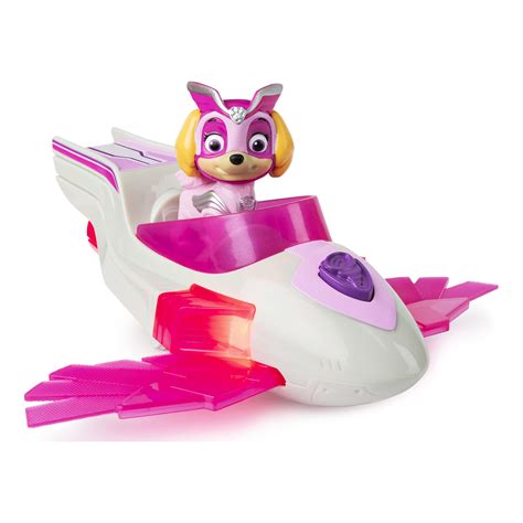 Buy Paw Patrol, Mighty Pups Super Paws Skye’s Deluxe Vehicle with ...