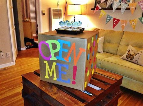 9a713bfa026d02a006fd23765f178e8d.jpg 750×562 pixels | Diy birthday gifts, Surprise box gift ...