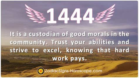 Angel Number 1444 is a custodian of good morals in the community | ZSH