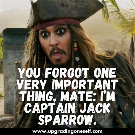 jack sparrow quotes (10) - Upgrading Oneself