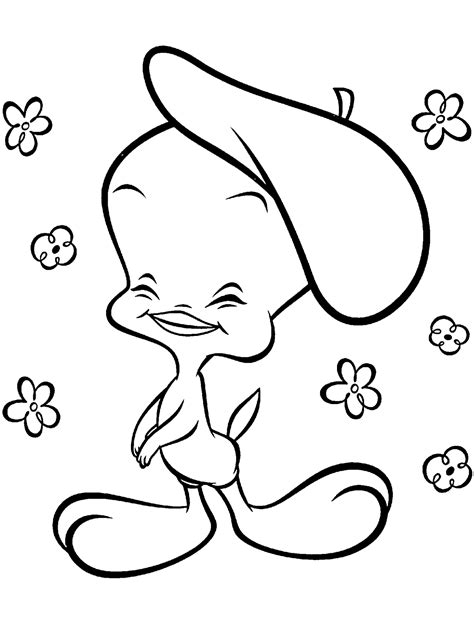Printable Cartoon Characters Coloring Pages