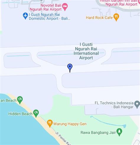 Bali Airport - Ngurah Rai International Airport - Google My Maps