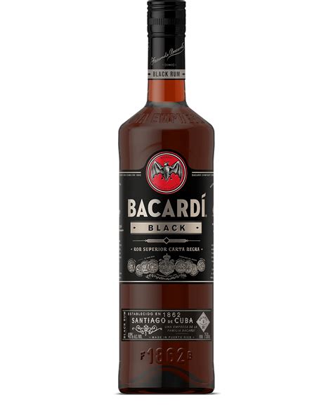 BACARDÍ Black Rum | Black Rum| Medium-bodied Dark Rum | BACARDÍ US