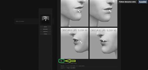 Sims 4 Obscurus Lips Slider - Infoupdate.org