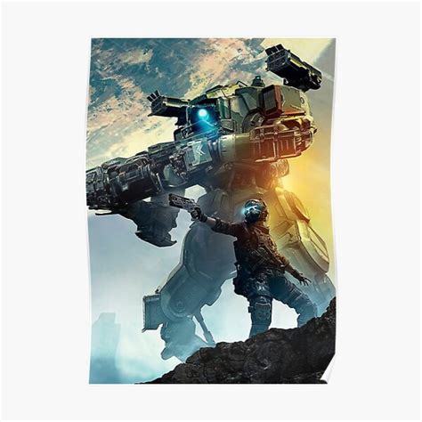 "Titanfall 2 Helmet" Poster for Sale by mycutepet | Redbubble