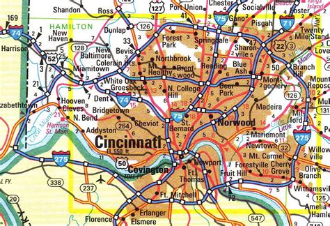 Map Of Cincinnati And Surrounding Areas - Ucsd Spring Break 2024