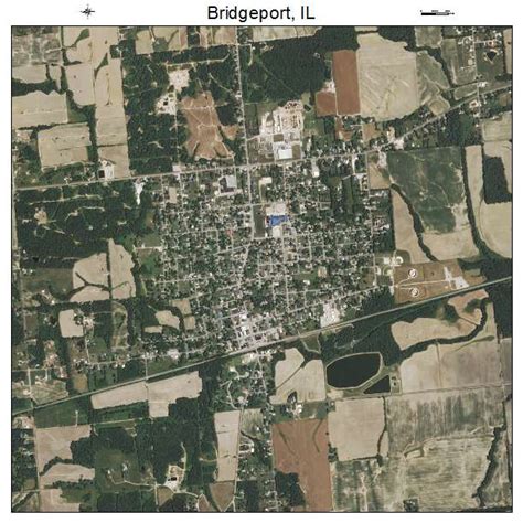 Aerial Photography Map of Bridgeport, IL Illinois